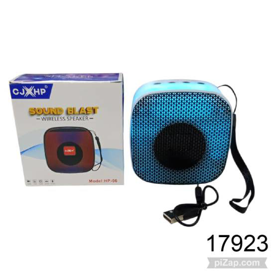 Imagen de PARLANTE CHICO CON LUZ 9X9 CM 3.26